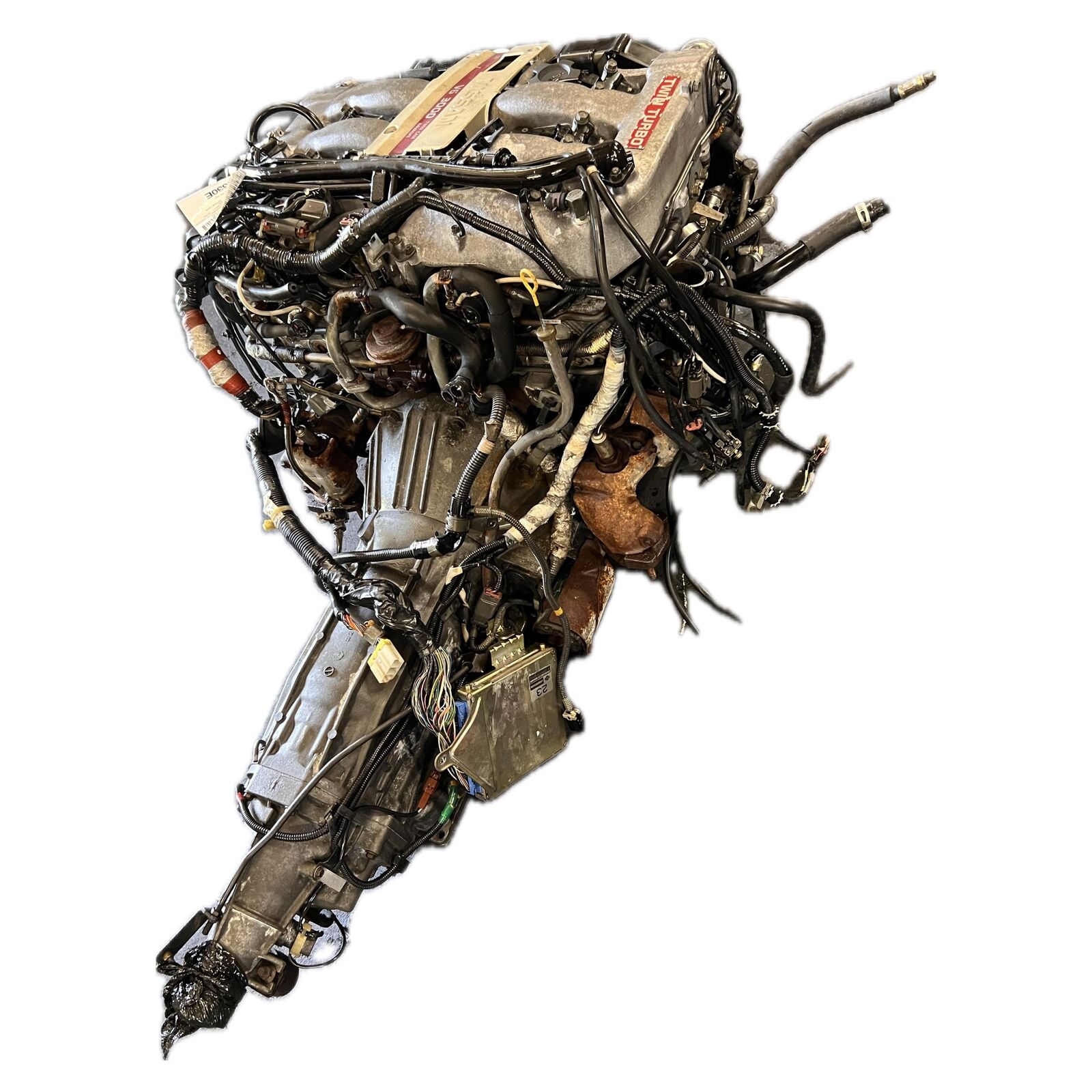 90-95 NISSAN 300ZX 3.0L TWIN TURBO ENGINE TRANS LOOM & ECU JDM JDM