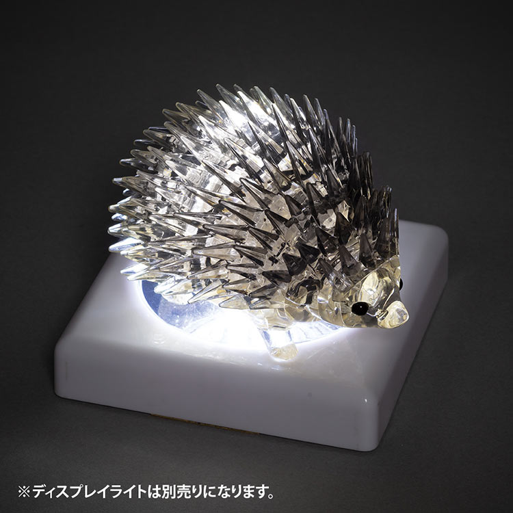 BEV-50313 クリスタルパズル ハリネズミ・グレー 55ピース ビバリー の