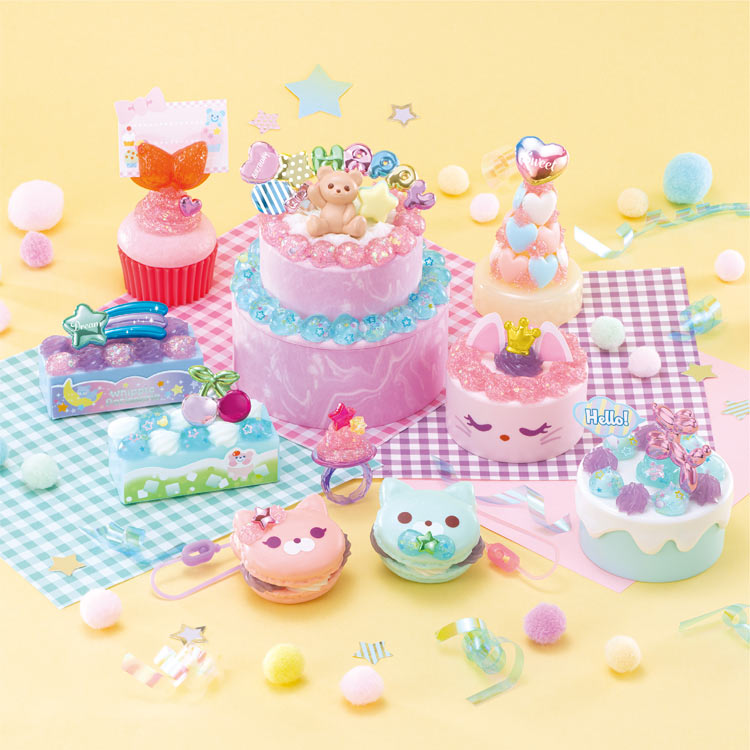 W-156 ホイップる ジェリーチャーム キラキラスイーツセット エポック