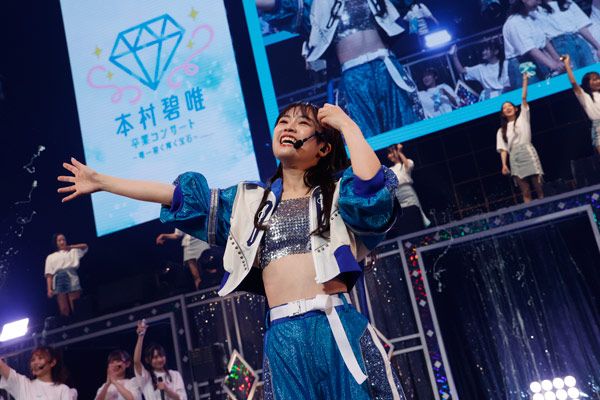 HKT48 本村碧唯 九州7県ツアー 佐賀公演 直筆サイン入り 生写真 HKT48