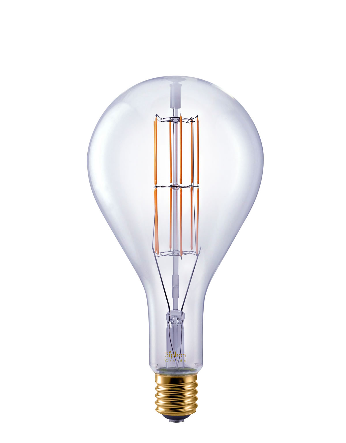 集魚灯モチーフのデザインLED電球「Siphon Grande」（サイフォン