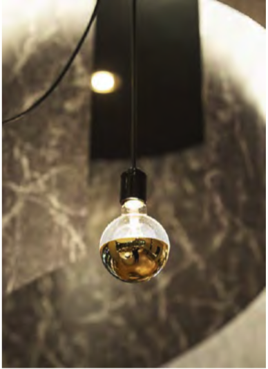 フィラメントLED電球「Siphon」 Ball50 LDF78D ホワイト ボール50 Only One
