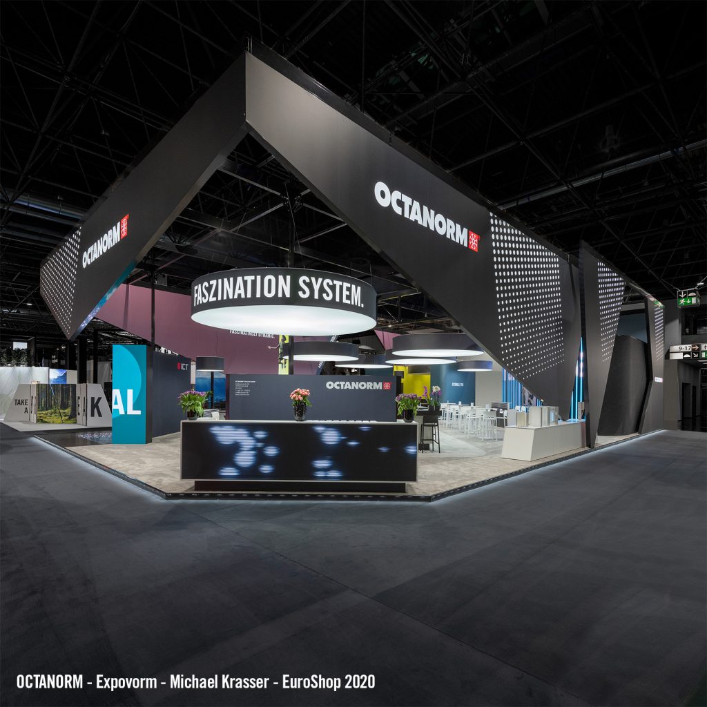 ① オクタルミナ LED フレーム 3000/3600mm OCTANORM ① オクタルミナ