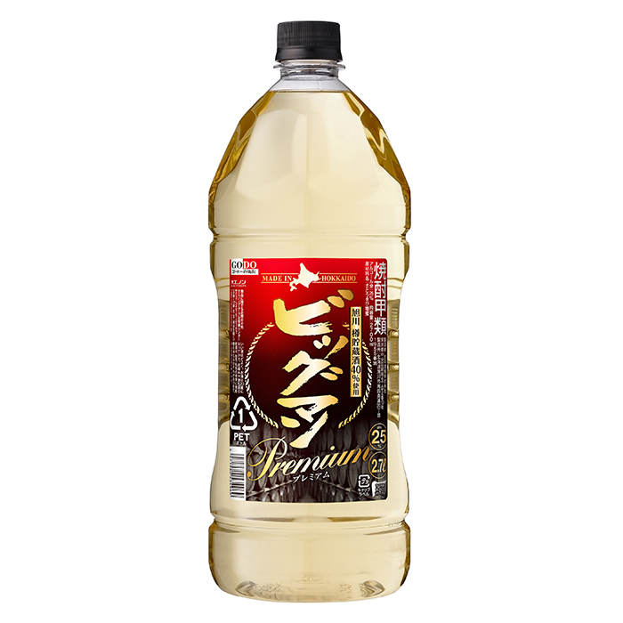 甲類焼酎 ビッグマン プレミアム 25%｜焼酎・泡盛｜オエノングループ