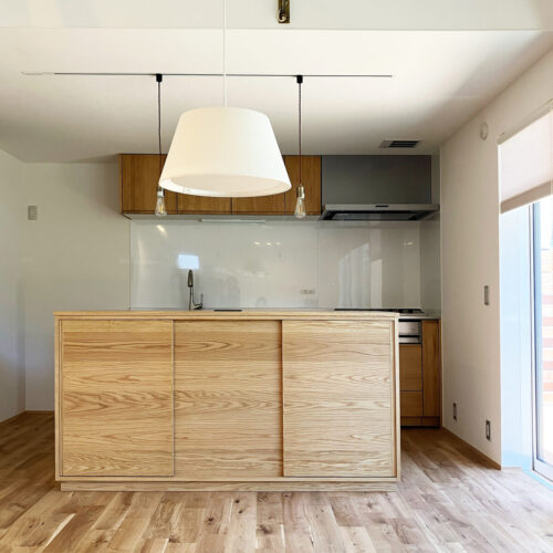 カウンター下収納oguma・オーダー家具＋住宅設計・大阪・北摂