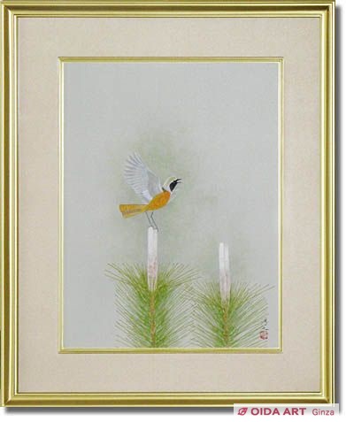 上村淳之 早春 | 絵画など美術品の販売と買取 | 東京・銀座 おいだ美術