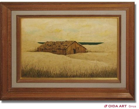 福井良之助 冬の海 | 絵画など美術品の販売と買取 | 東京・銀座 おいだ美術