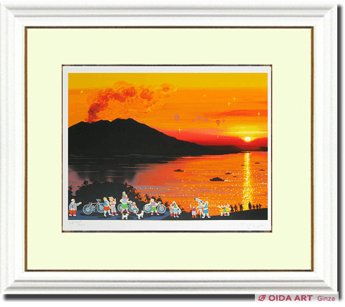 ヒロヤマガタ 日本のエッセンス 桜島 | 絵画など美術品の販売と買取