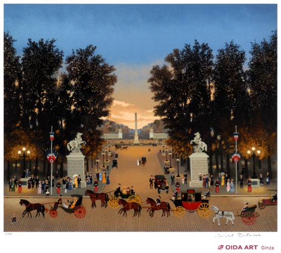 ドラクロワ バギーパレード オン ザ シャンゼリゼ | 絵画など美術品の