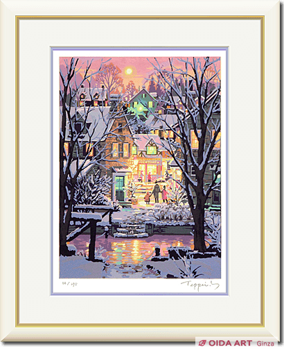 笹倉鉄平 水辺の四季 ニューイングランドの冬 | 絵画など美術品の販売