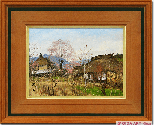 向井潤吉 雨後杏花 北信倉科 | 絵画など美術品の販売と買取 | 東京