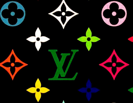 村上隆 Superflat Monogram (green) | 絵画など美術品の販売と買取