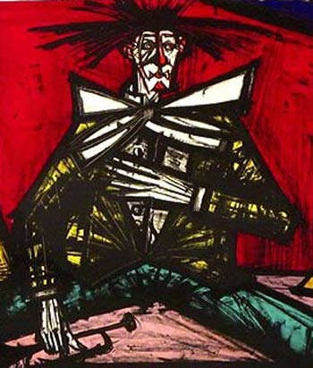 ベルナール・ビュッフェ サーカスシリーズ フィナーレ | 絵画など美術