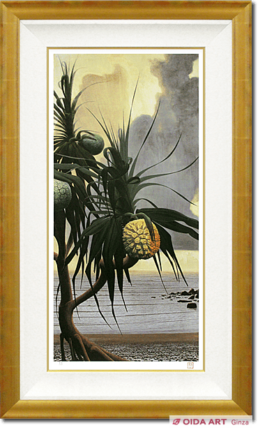 田中一村 アダンの木 | 絵画など美術品の販売と買取 | 東京・銀座 おい