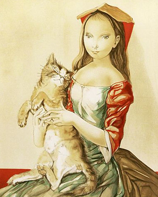 絵画日本画静物画川島睦郎壜日展会員・審査員共シール肉筆