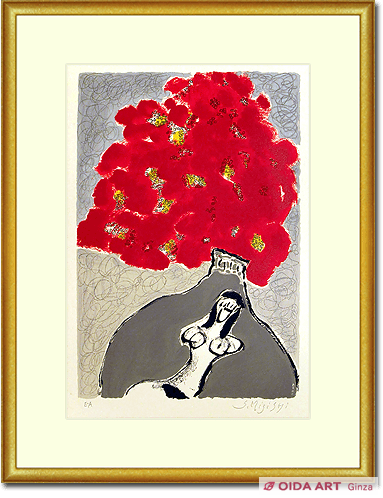 三岸節子 花 | 絵画など美術品の販売と買取 | 東京・銀座 おいだ美術