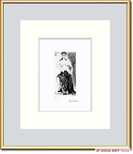 パブロ・ピカソ 『ラ・セレスティーヌ』より#1598 サインあり | 絵画