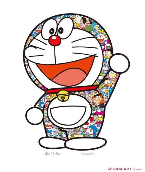 村上隆 ドラえもん ありがとう | 絵画など美術品の販売と買取 | 東京