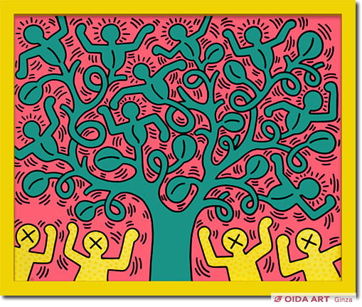 キース・ヘリング Tree of Life | 絵画など美術品の販売と買取 | 東京