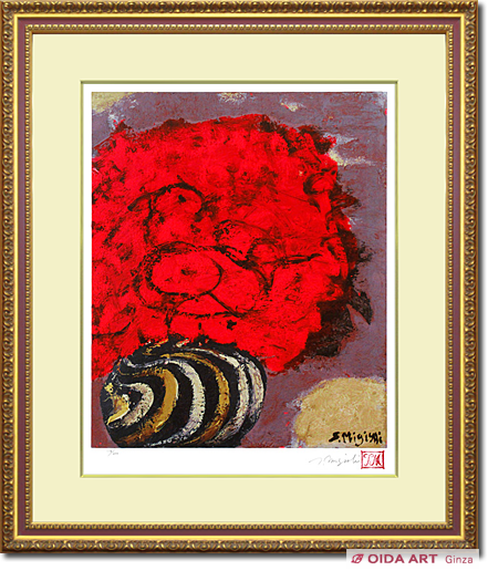 三岸節子 花 ヴェロンにて | 絵画など美術品の販売と買取 | 東京・銀座