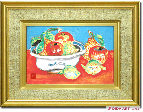 梅原龍三郎 静物 | 絵画など美術品の販売と買取 | 東京・銀座 おいだ美術