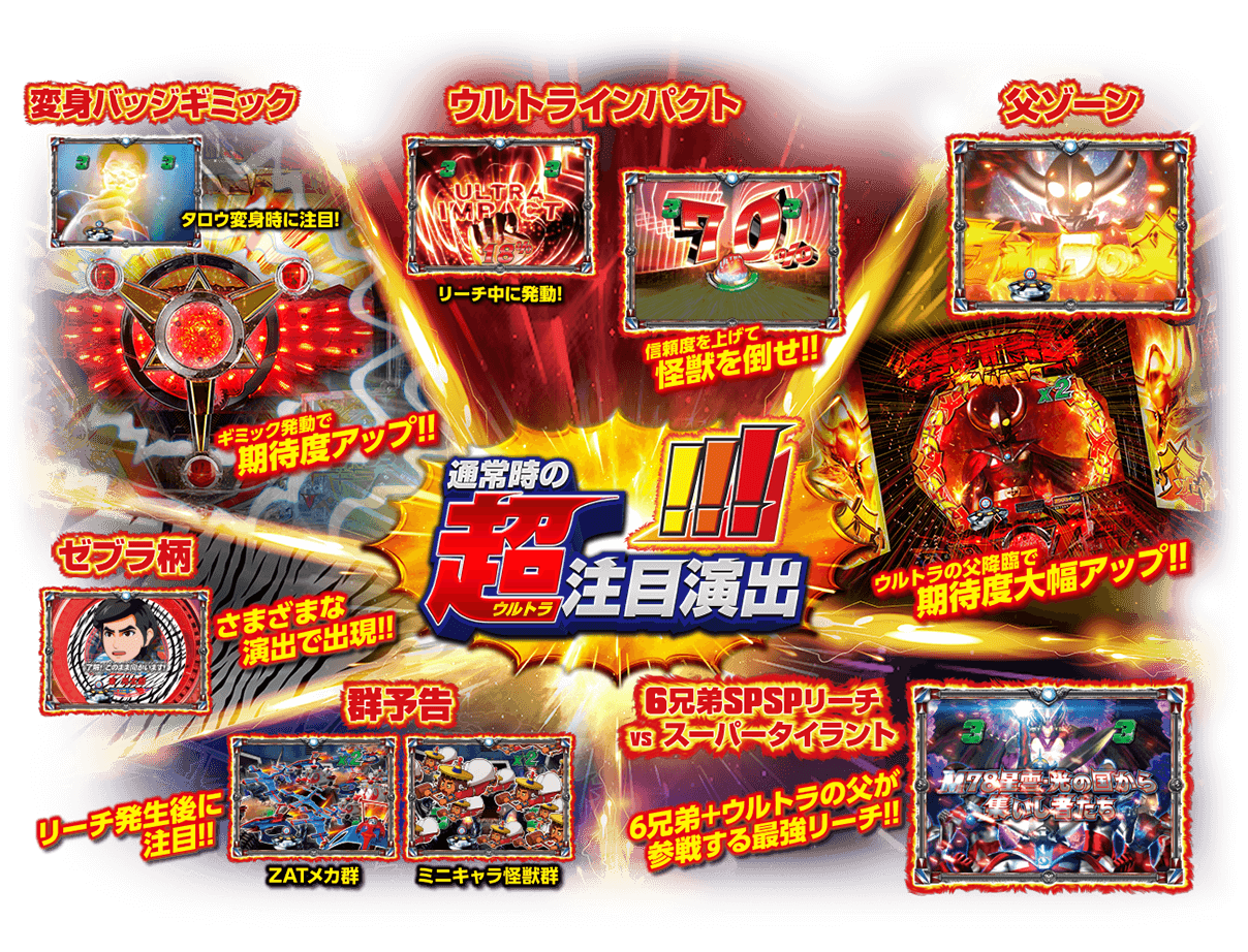 ぱちんこ ウルトラマンタロウ2 | オッケー