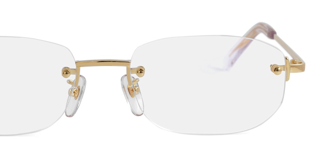 MR20 TKJ MX009 18金イエローゴールド ツーポイントメガネ | トリプル銀座