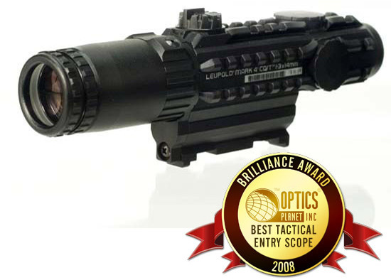 Leupold Mark 4 CQ/T 1-3x14mm Close Quarter/Tactical Rifle Scope