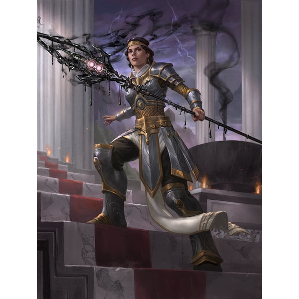 Elspeth, Sun's Nemesis Print - Original Magic Art