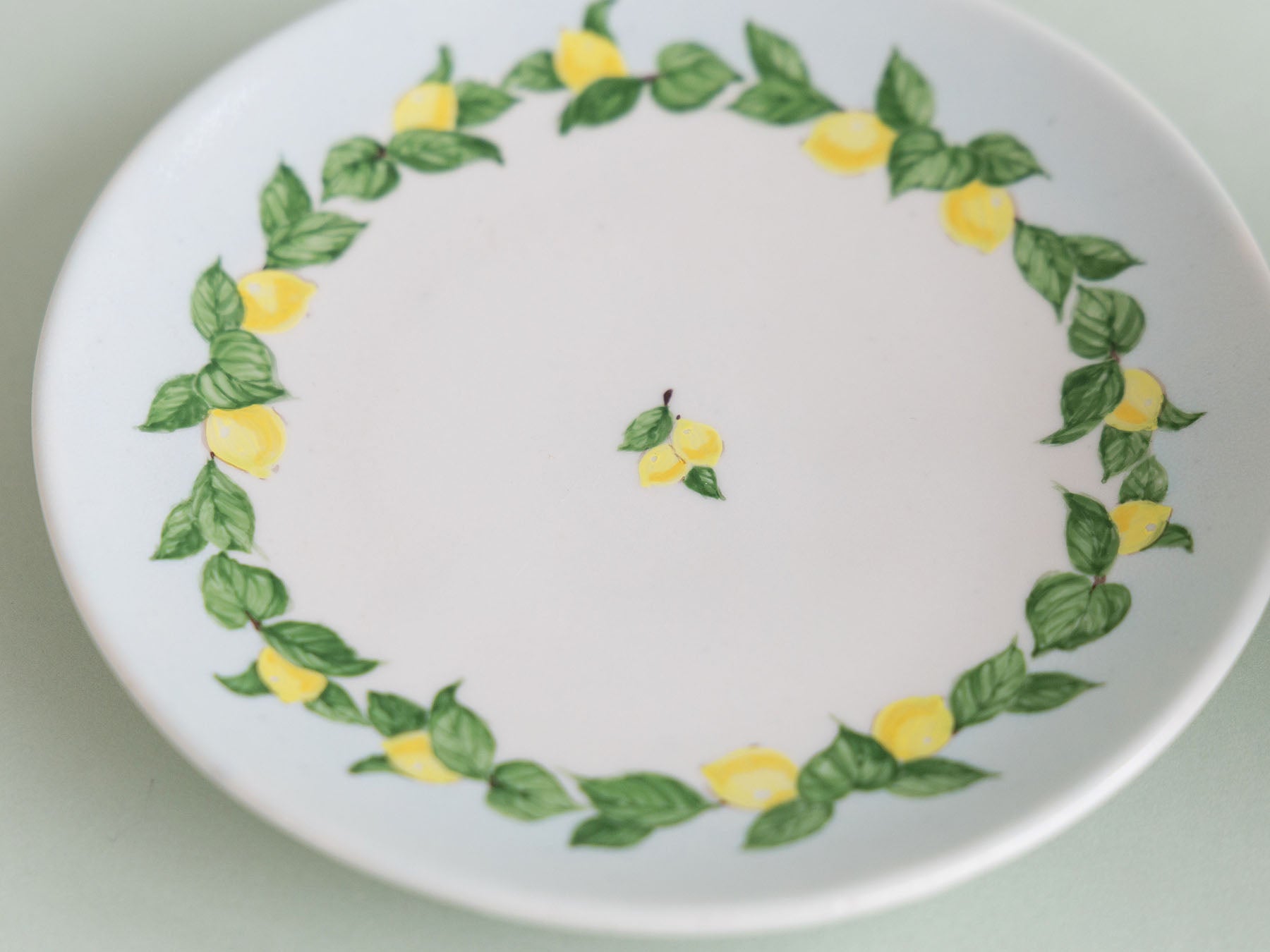 阿部慎太朗 カップ&ソーサー（檸檬バイカラー）｜オルネ ド フォイユ