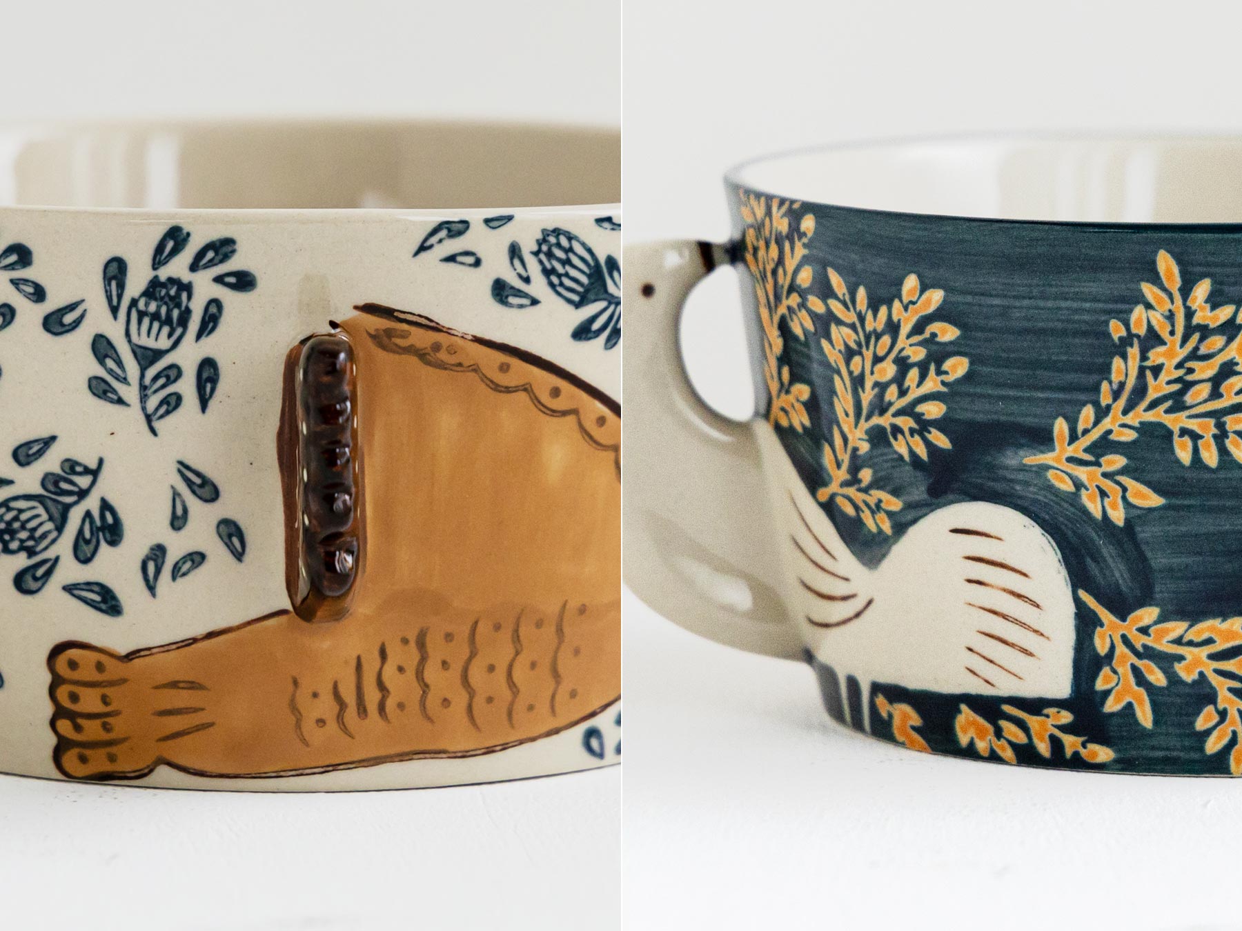 鳥のボウル Hezha｜皿・器｜オルネ ド フォイユ公式オンラインショップ