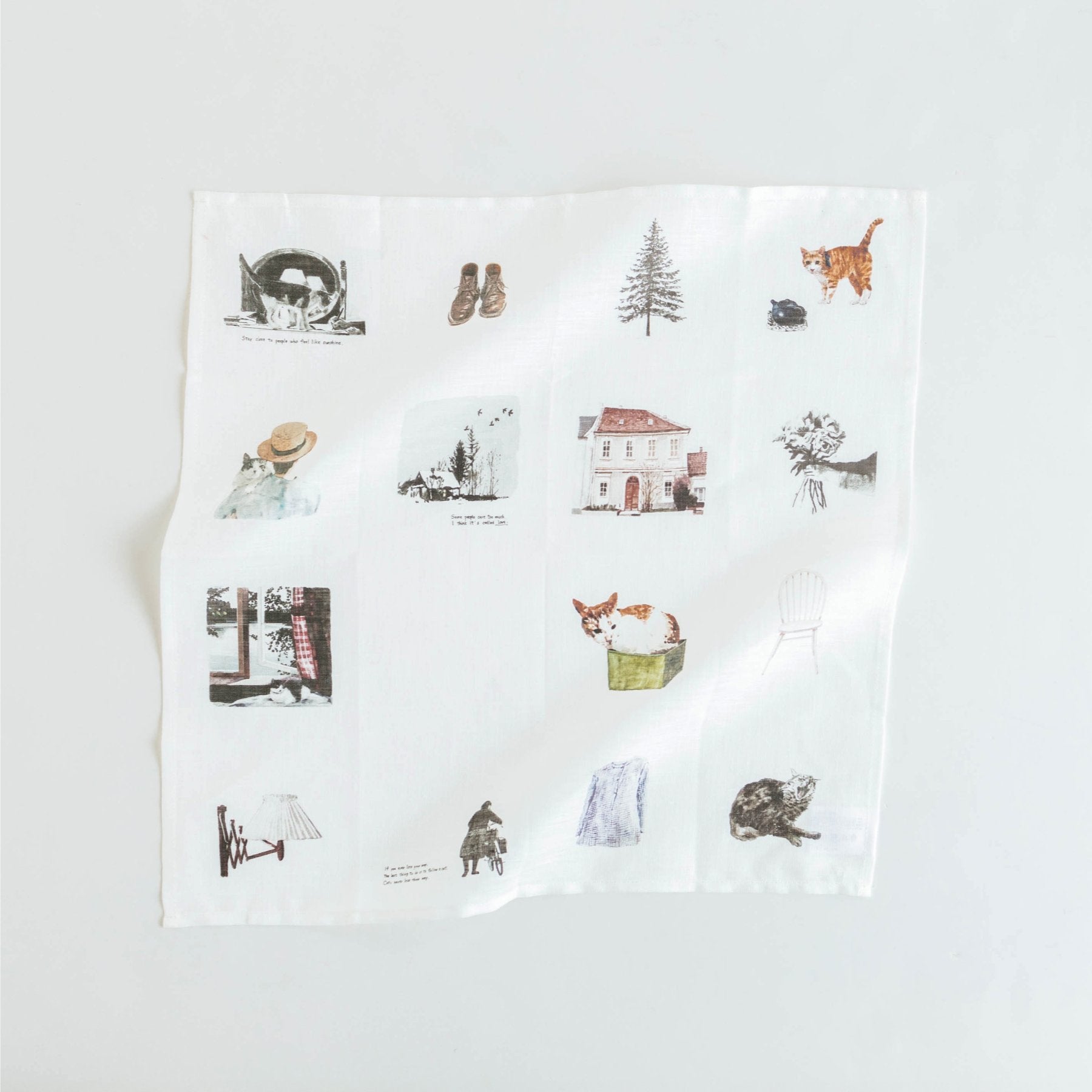 MISATO OGIHARA×fog linen work ハンカチ｜ハンカチ・靴下｜オルネ ド