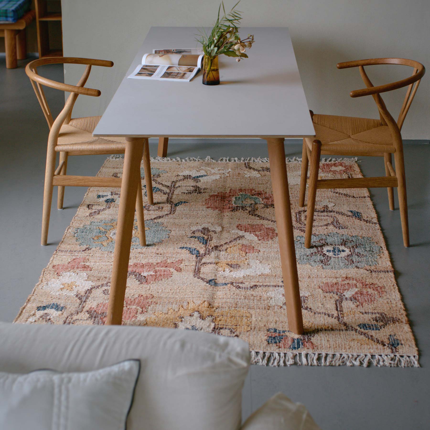 アート・ジュートラグ 140×200cm（別注）｜ラグ｜オルネ ド フォイユ