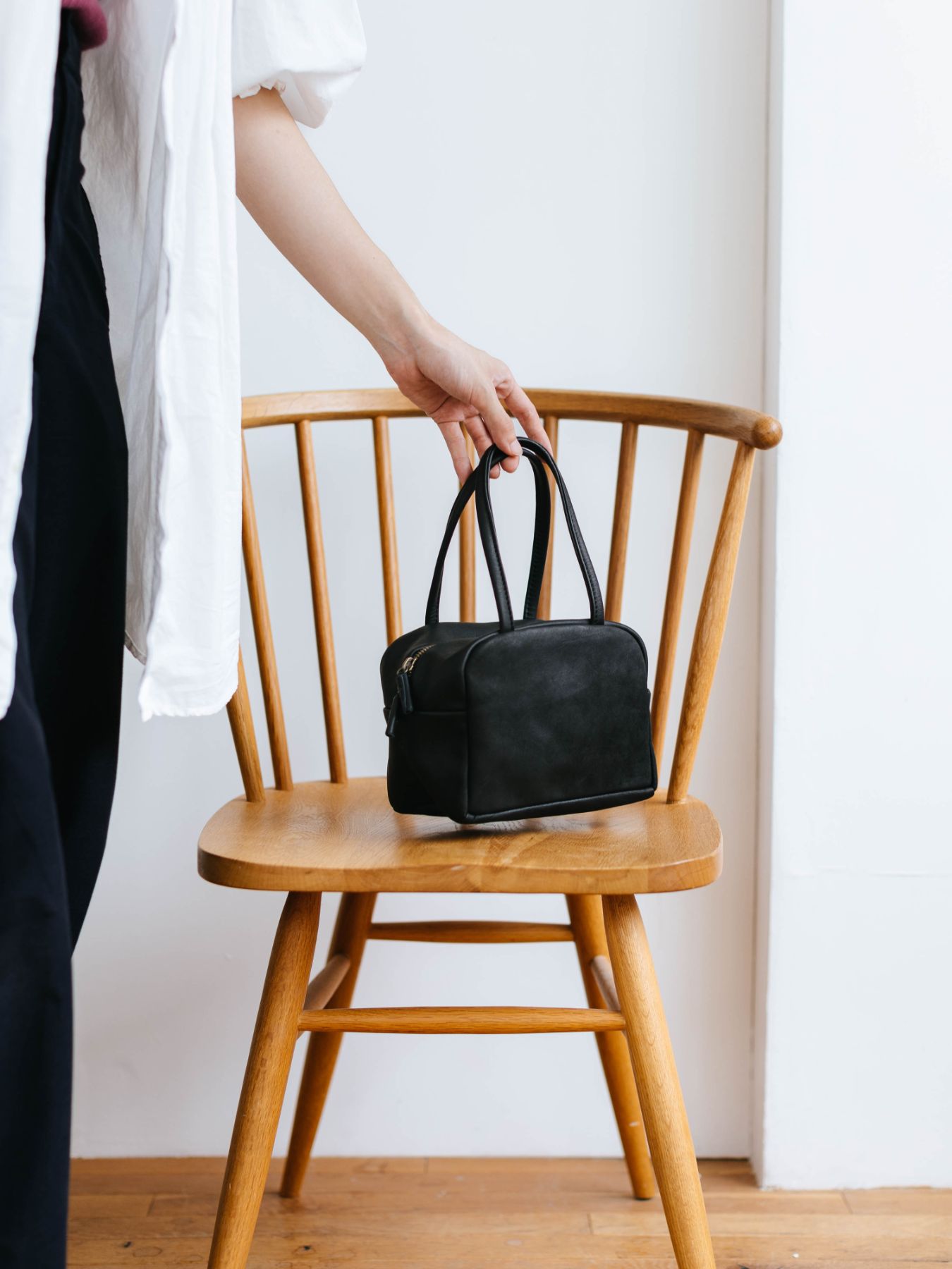 a（アー）ボストンバッグ／S｜バッグ｜オルネ ド フォイユ公式