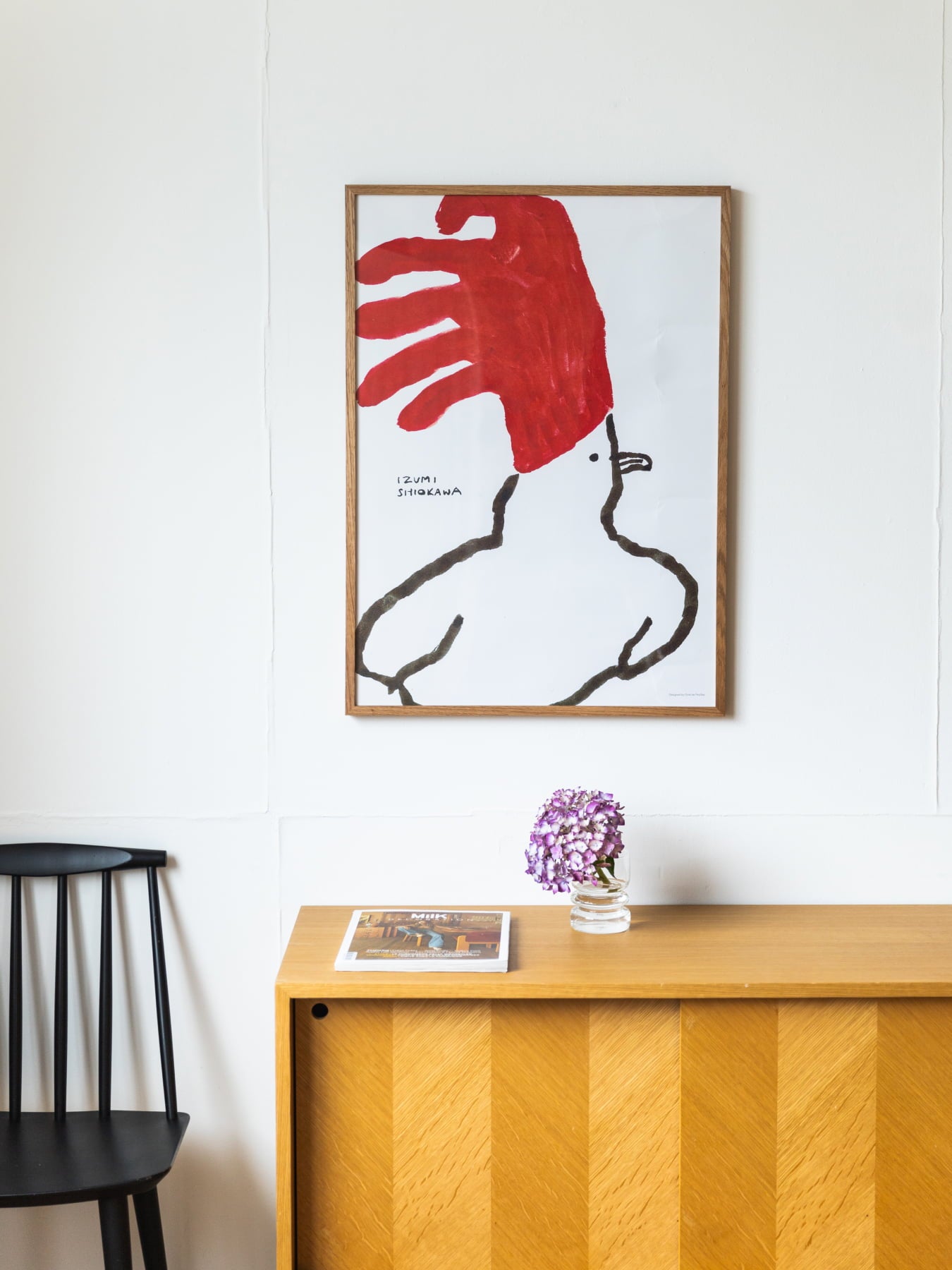 木製ポスターフレーム／ナチュラル｜アートポスター・フレーム｜オルネ