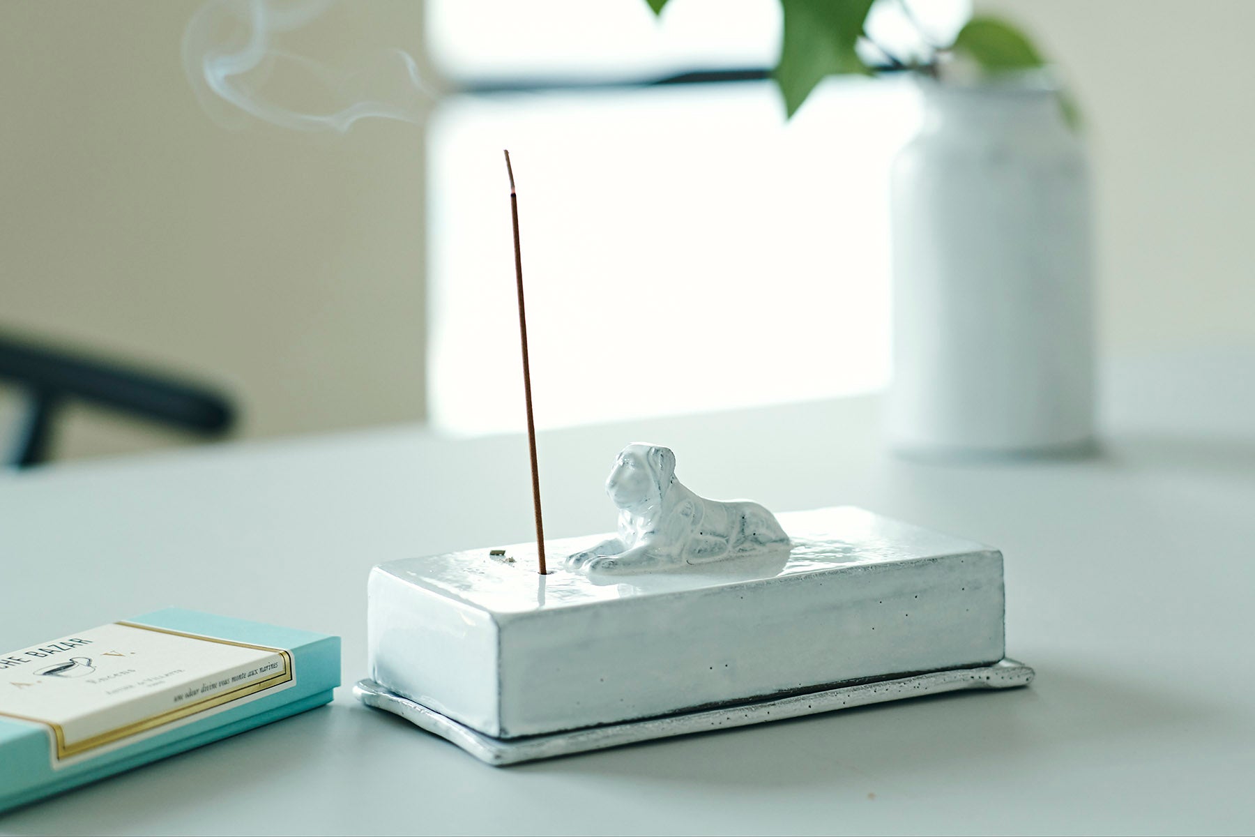 Astier de Villatte Lion Box／インセンスホルダー｜インセンス