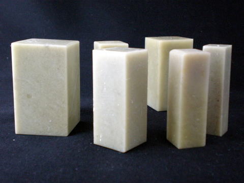 青田石 1.5寸角 篆刻印材 | 書道用品専門店【大阪教材社】