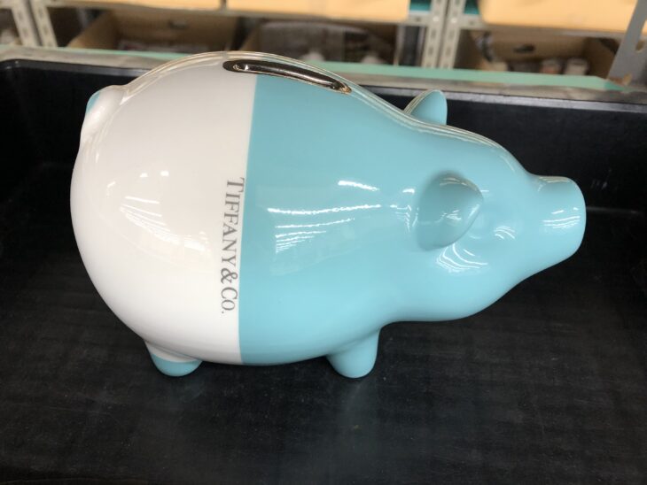 ティファニー 豚の貯金箱 PIGGY BANK | 食器・ブランド食器買取「お董