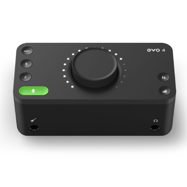 audientのオーディオインターフェイス、EVO 4のご紹介です。