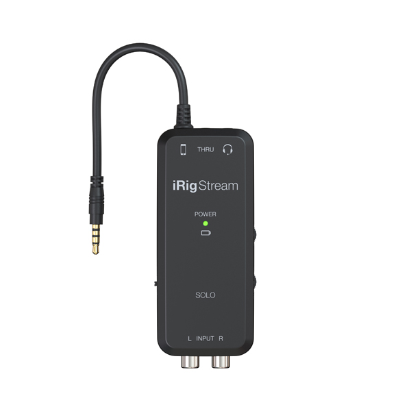 IK Multimediaから配信等に最適なオーディオインターフェイスiRig