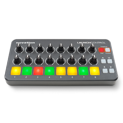 novationのMIDIコントローラー「Launch Control」のご紹介です。