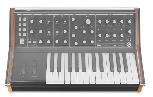 Moog Subsequent 25、Sub Phatty専用のDECKSAVER、DS-PC-SUB25をご紹介
