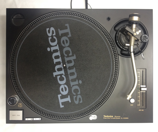 中古品】【2台セット】Technics/ターンテーブル/SL-1200MK6-K(ブラック