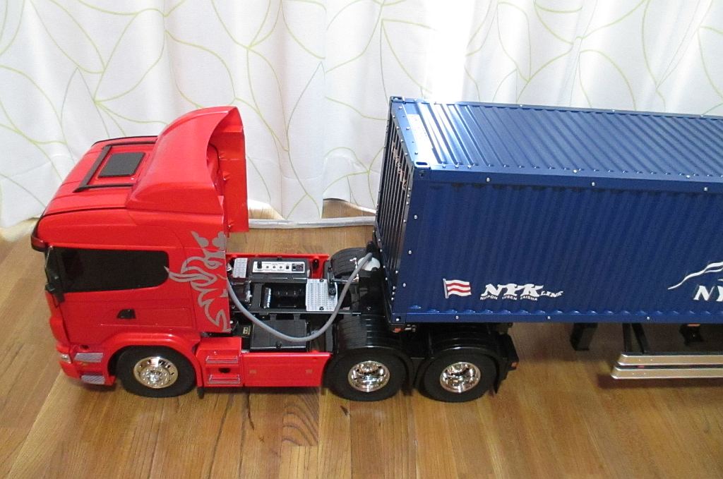 RCトラック用セミトレーラーの組み立て・・その19【完成】 – 趣味の部屋