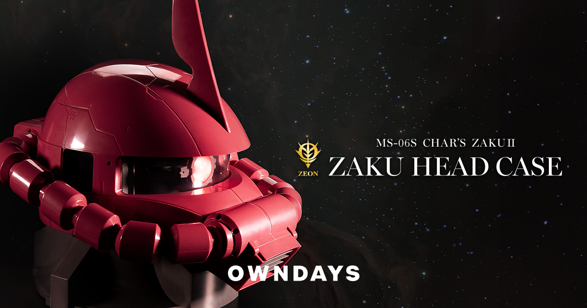 SOLD OUT】ZEON × OWNDAYS ZAKU HEAD CASE | OWNDAYS - OPTICAL SHOP