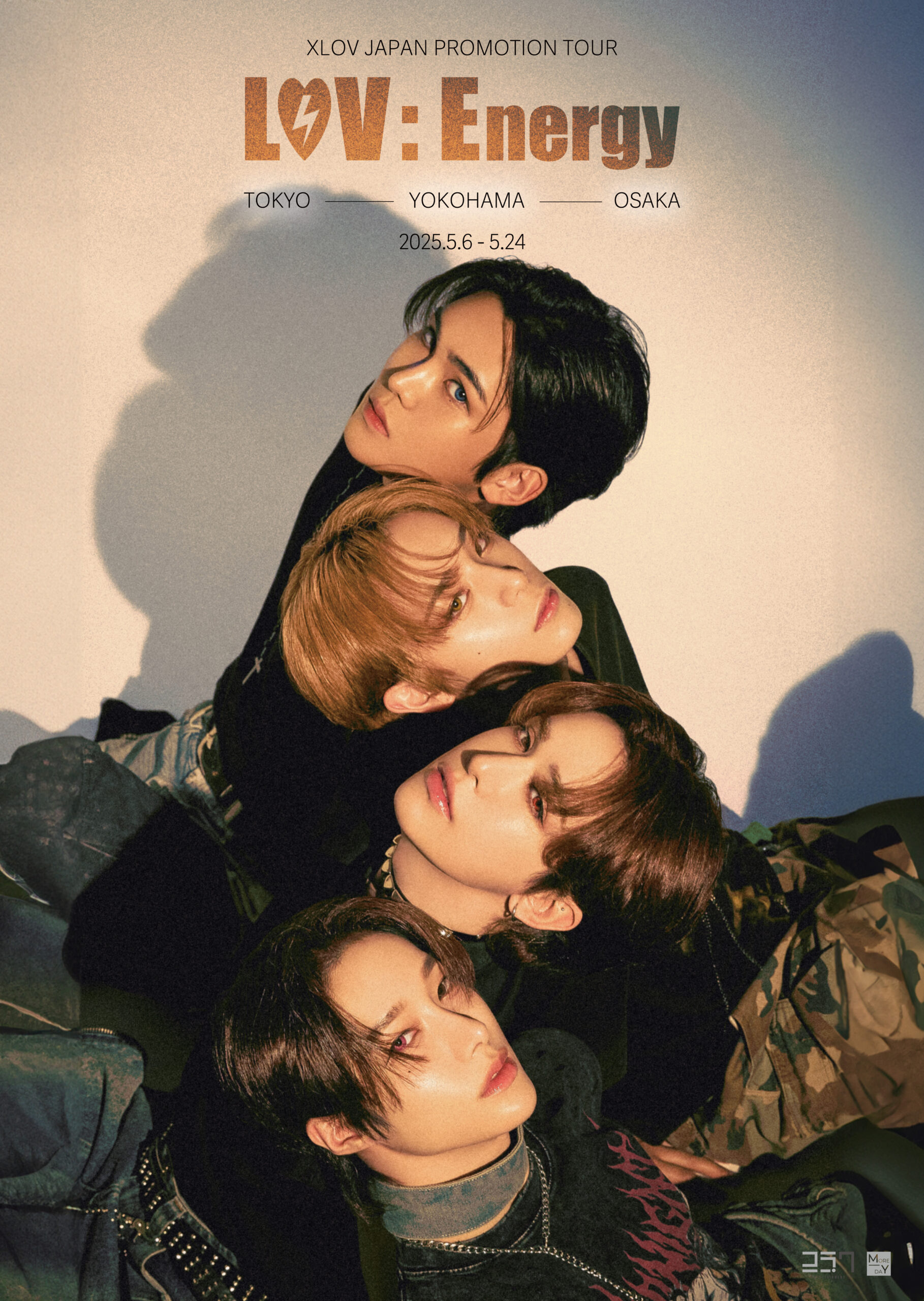 XLOV JAPAN PROMOTION TOUR -LOV:Energy- メインポスター公開 – MOREDAY