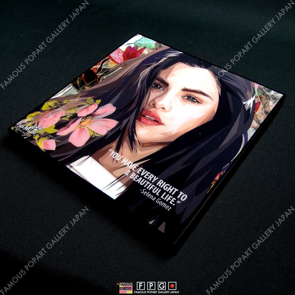 Selena Gomez / セレーナ・ゴメス [ポップアートパネル / Keetatat