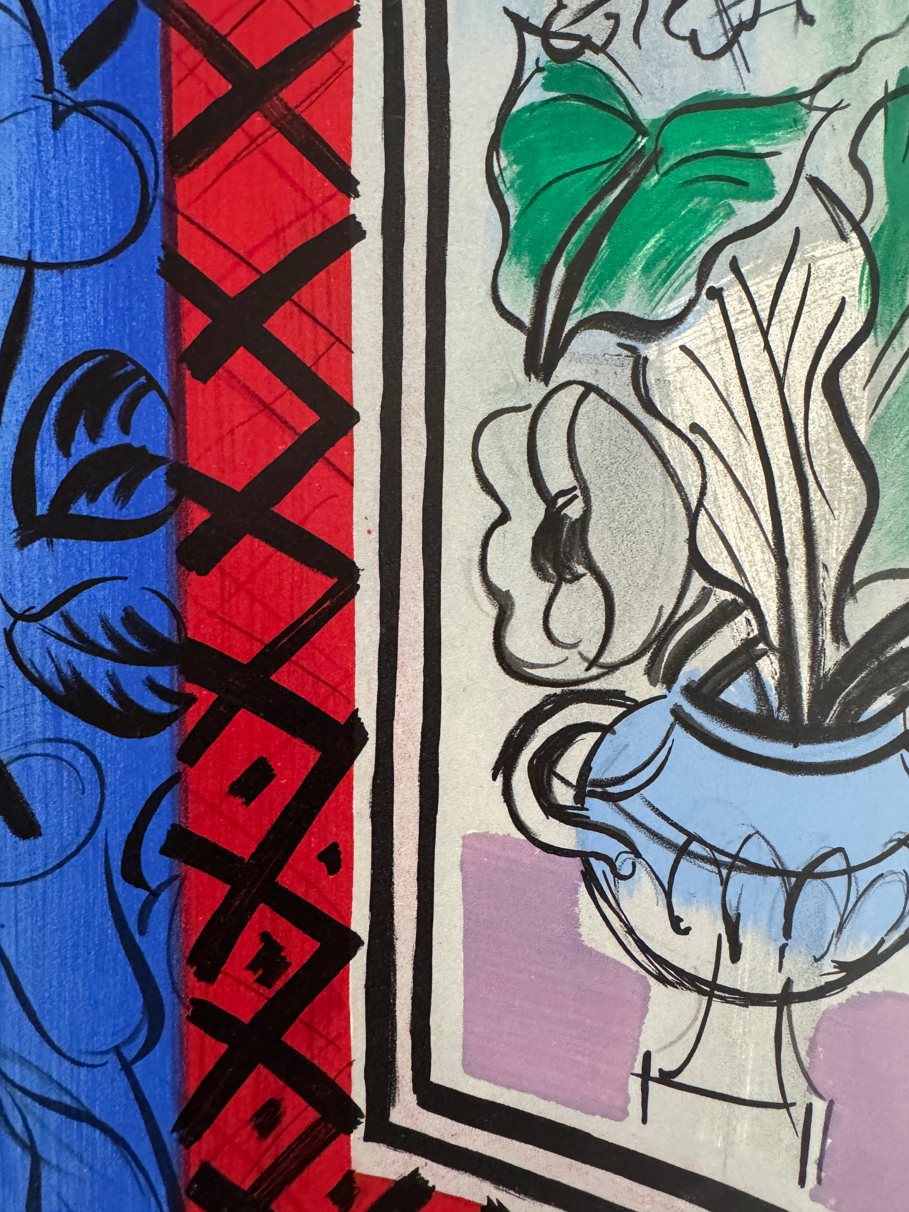 Intérieur au Violon - Musée National D'Art Moderne (after) Raoul