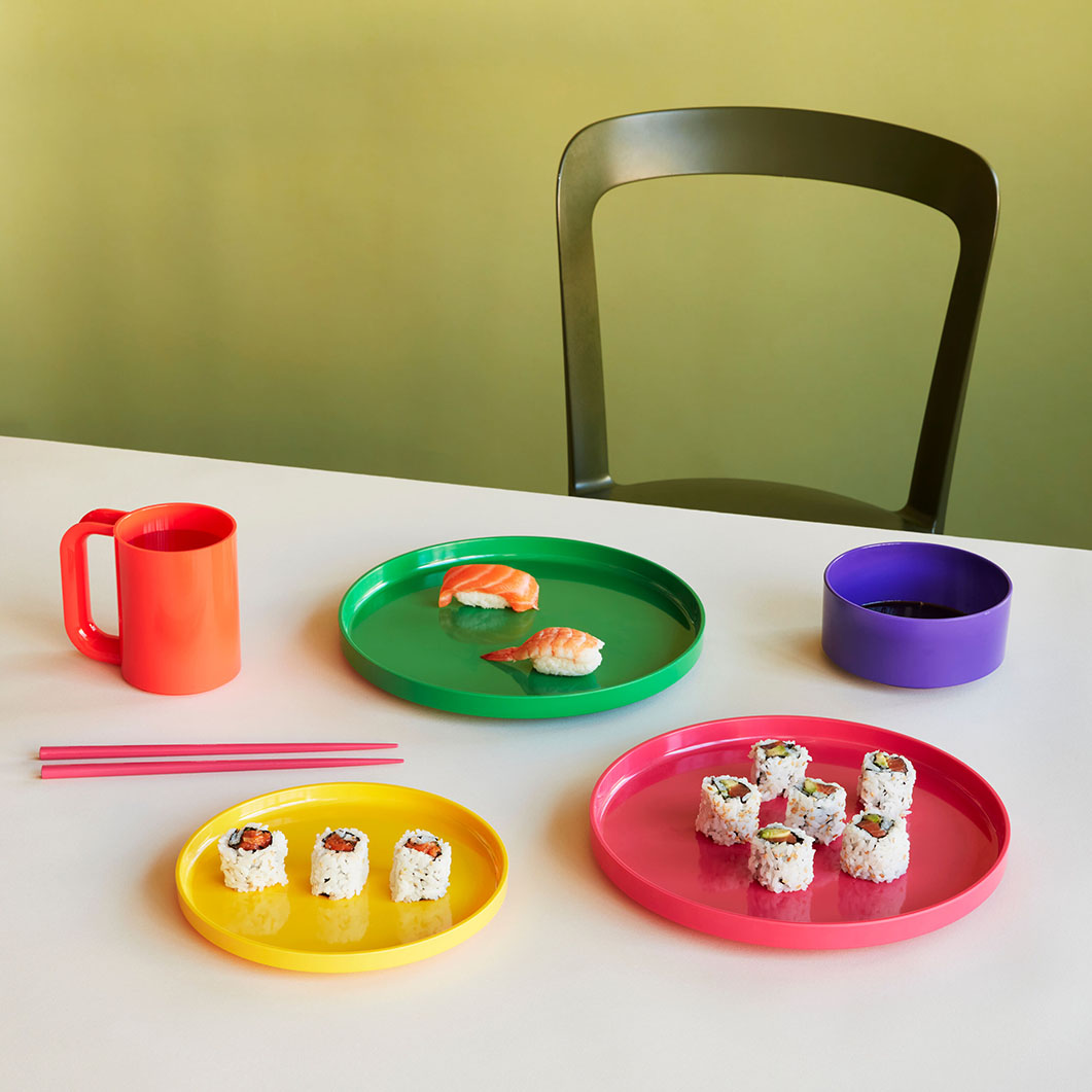 Vignelli Hellerware レインボー ディナープレート 6枚セット(ディナー