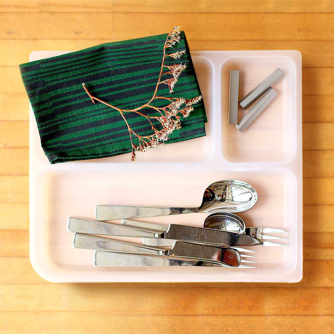 ボビーワゴン 3段2トレイ ホワイト(ホワイト)：ホーム